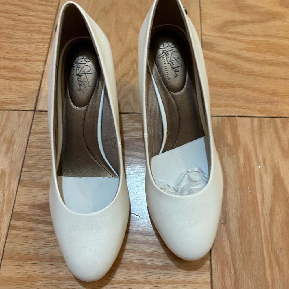 White heels